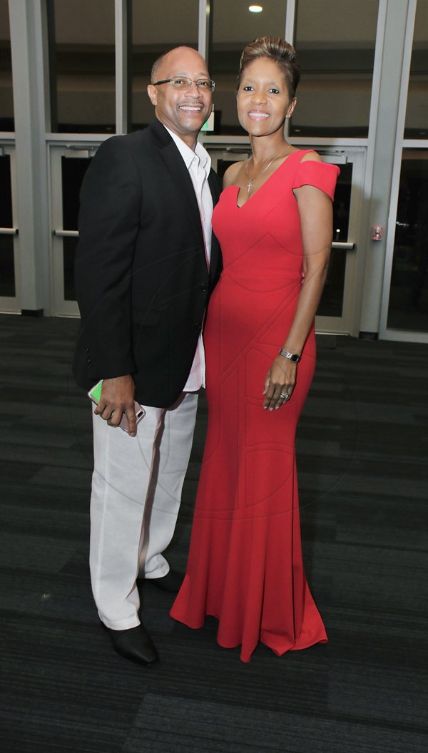Ashley Anguin<\n>The gorgeous couple of Christopher and Tricia Jackson at the Cornwall College Dinner Dance in South Florida last Saturday. *** Local Caption *** @Normal:The gorgeous couple of Christopher and Tricia Jackson at the Cornwall College Dinner Dance in South Florida last Saturday.