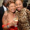 Rudolph Brown/Photographer
Lynette Chin McDaniel, (left) and Selena Chin  at the Sagicor Corporate CircleBranch awards at the Jamaica Pegasus Hotel in New Kingston on Friday, March 4, 2016