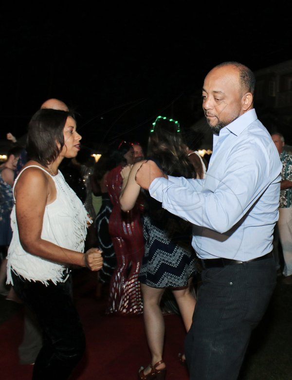 Ashley Anguin<\n> Dianne Belnavis and Michael Belnavis, Mayor of St Ann, dancing up a storm at Couples Sans Souci anniversary party.)<\n> *** Local Caption *** @Normal:Dianne Belnavis and Michael Belnavis, Mayor of St Ann, dancing up a storm at Couples Sans Souci anniversary party.<\n><\n><\n><\n>