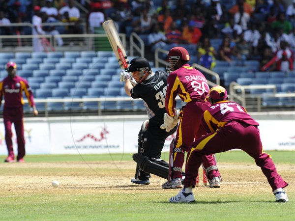 Norman Grindley/Chief Photographer
West Indies v New Zealand second ODI at Sabina Park.