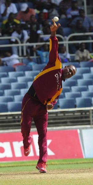 Norman Grindley/Chief Photographer
West Indies v New Zealand second ODI at Sabina Park.