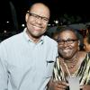 Rudolph Brown/Photographer
Ian McNaughton pose with Marjorie Hyatt at the Credit Union Fund management Company Christmas party at the Spanish Court Hotel in New Kingston on Friday, December 13, 2013