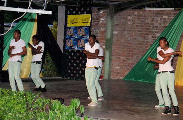 Winston Sill/Freelance Photographer
Jamaica Cultural Development Commission (JCDC) and Nestle Supligen presents World Reggae Dance Championship Semi-Finals, held at Ranny Williams Entertainment Centre, Hope Road on Friday night July 5, 2013. Here are Unique Squad Dancers.