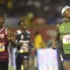 Shorn Hector/Photographer Calabar's Kimar Farquharson wins boys class one 15000 meters on day four of the ISSA/GraceKennedy Boys and Girls’ Athletics Championships held at the The National Stadium in Kingston on Friday March 29, 2019