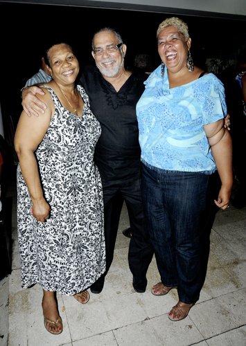 Winston Sill / Freelance Photographer
Host of the party Dian Watson (left), lymes with Howard Hamilton and Aloun Assamba.



Debbi Hamilton-Crooks celebrates her birthday with Family and Friends at a party, held at Argyle Road, St. Andrew on Friday night September 9, 2011.