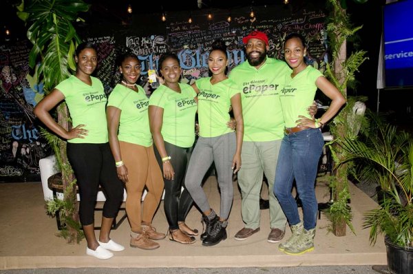 Shorn Hector/Photographer    the Gleaner Company's ePaper team out at the Earth Hour concert held at Ranny William Entertainment Centre on March 25, 2018