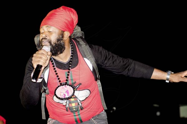 Shorn Hector/Photographer   Fantan Mojah performing at the Earth Hour concert held at Ranny William Entertainment Centre on March 25, 2018