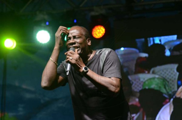 Shorn Hector/Photographer  Leroy Sibbles performing at the Seville Emancipation Jubilee 2018