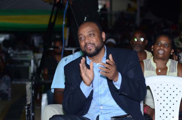Shorn Hector/Photographer  Mayor of St Ann, Michael Belnvis at the Seville Emancipation Jubilee 2018