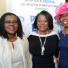 Rudolph Brown/Photographer
Lisa Bell, (centre) Managing Director, EXIM Bank pose with Permanent Secretary, Audrey Sewell,(left) and Permanent Secretary in the Office of the Prime Minister, Elaine Foster Allen at the EXIM Bank’s 30th anniversary church service at the St Andrew Parish Church on Sunday, May 1, 2016