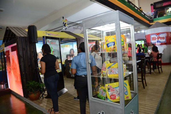 Rudolph Brown/ PhotographerBest Dresssed Chicken booth at the JEA JMA Expo Jamaica at the National Indoor Sports Centre and the National Arena on Sunday April 22, 2018