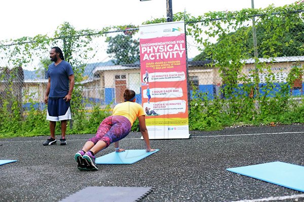 The Gleaner's Fit 4 Life event with the Trainfit Club's Outdoor Madness, Boxing Fitness with Sakima Mullings and Self Defense with Master Arthur Barrows on Saturday, November 11, at In Motion Gym, Shortwood Teachers' College, St Andrew.