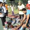 Ian Allen/PhotographerThe Gleaner's Fit 4 Life team at Hope Pastures Park, Hope Pastures, St Andrew on Saturday, October 14, 2017. *** Local Caption *** Ian Allen/PhotographerParticipants taking on the team challenge at The Gleaner's Fit 4 Life event at Hope Pastures Park, Hope Pastures, St Andrew on Saturday.