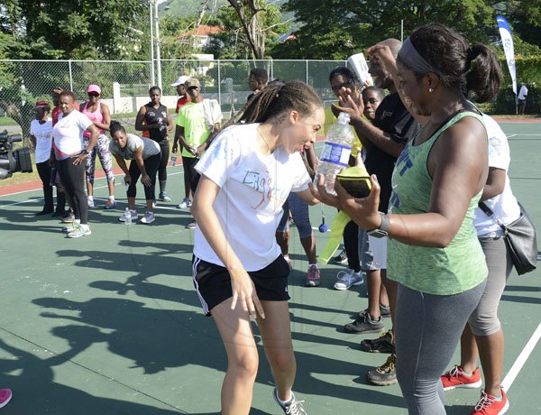 Ian Allen/PhotographerThe Gleaner's Fit 4 Life team at Hope Pastures Park, Hope Pastures, St Andrew on Saturday, October 14, 2017. *** Local Caption *** Ian Allen/PhotographerThe Gleaner's Fit 4 Life team at Hope Pastures Park, Hope Pastures, St Andrew on Saturday, October 14, 2017.