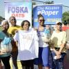 Ian Allen/PhotographerThe Gleaner's Fit 4 Life team at Hope Pastures Park, Hope Pastures, St Andrew on Saturday, October 14, 2017. *** Local Caption *** Ian Allen/PhotographerResidents of the Hope Pastures community accepting their prizes from The Gleaner's Fit 4 Life team and sponsor Chas E Ramson.
