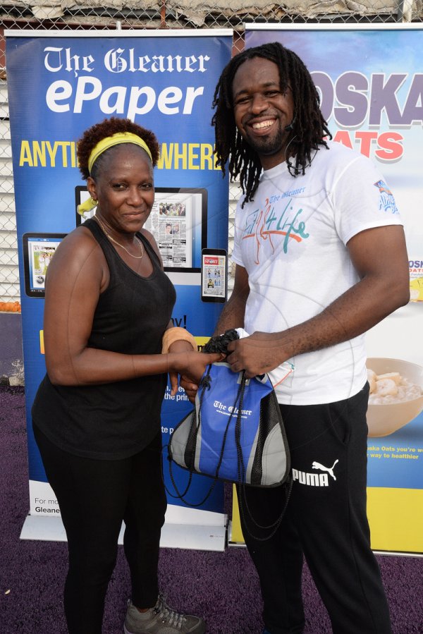 Lionel Rookwood/Photographer
The Gleaner's Fit 4 Life at Juliet Cuthbert-Flynn's Boot Camp at Life Fit Training Centre, Red Hills Road, St Andrew on Saturday, September 30, 2017.