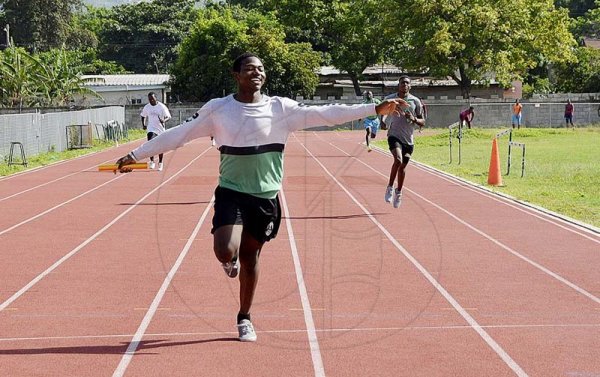 Lionel Rookwood/PhotographerThe Gleaner's Fit 4 Life Season 2 Tuff Enuff second event with TrainFit Club at Calabar High School Track, 61 Red Hills Road, St Andrew on Saturday, June 30.