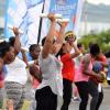 Lionel Rookwood/PhotographerThe Gleaner's Fit 4 Life boot camp with Sweet Energy Fitness Club at Jacaranda Homes in Inswood, St Catherine on Saturday, November 25, 2017