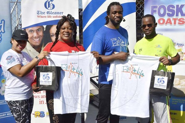 Lionel Rookwood/PhotographerThe Gleaner's Fit 4 Life Season 2 Tuff Enuff launch at Life Fit Training Centre, 15 3/4 Red Hills Road, St Andrew, Saturday, June 23, 2018.