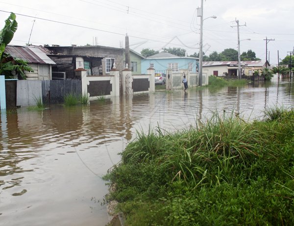 Richard Morais photo

A section of Cornwall Street in Falmouth, Trelawny, that has been flooded from the rains lashing the island since Sunday.