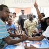 Gladstone Taylor / Photographer

Andrew Clarke (right) defeats Andrew Lewis in an arm wresting contest at the supligenbooth as seen at the Gleaner company food moth promotion held at shoppers fair super market on brunswick avenue, spanish town on saturday