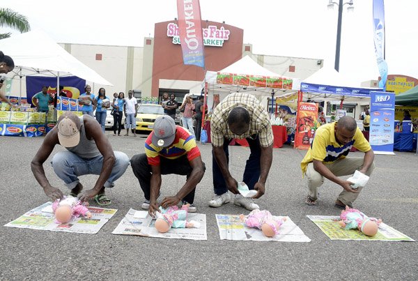 Gladstone Taylor / Photographer

baby daiper changing conest as seen at the Gleaner company food moth promotion held at shoppers fair super market on brunswick avenue, spanish town on saturday
