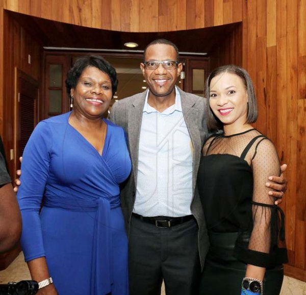 Ashley Anguin Photo/Contributed<\n>From left: Jennifer Griffith (Permanent Secretary of Jamaica) poses with David Dobson (Ministry of Tourism) and  Anna-Kay Newell (assistant to the Minister of Tourism)<\n><\n><\n><\n>