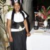 Photo by Christopher Thomas

Nordia Goode, a waitress at the Bellefield Great House in Montego Bay, is ready to serve you.





 during the second annual Georgian Society Costume Ball which was held at the Great House on Saturday night.