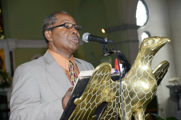 Rudolph Brown/Photographer
Gleaner 180  anniversary Church service at the Kingston parish Church on Sunday, August 31, 2014