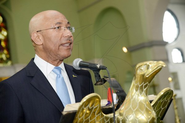 Rudolph Brown/Photographer
Gleaner 180  anniversary Church service at the Kingston parish Church on Sunday August 31, 2014