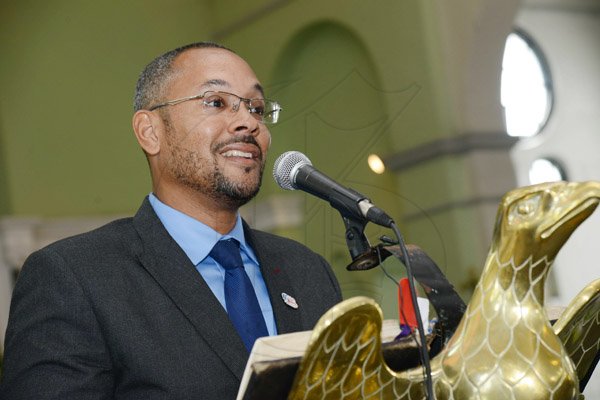 Rudolph Brown/Photographer
Gleaner 180  anniversary Church service at the Kingston parish Church on Sunday August 31, 2014