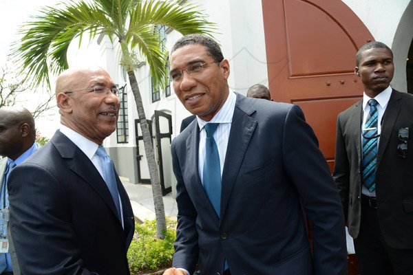 Rudolph Brown/Photographer
Gleaner 180  anniversary Church service at the Kingston parish Church on Sunday August 31, 2014