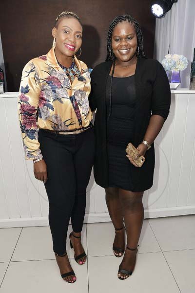 Lionel Rookwood/Photographer<\n><\n>Friends not only party together but grow together as well and so Suzette Haylettes CFO of Trend Media and Candiese Leveridge, PR Manager of Digicel Foundation made it a girls night out and are now ready to indulge in the 'Lap of Luxury.'