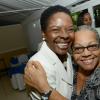 Rudolph Brown/Photographer
Nordia Craig, Manager, Business Developlment and Marketing greets Shirley Rodney at The Gleaner sales awards ceremony at the Terra Nova Hotel in Kingston on Monday, January 20, 2014