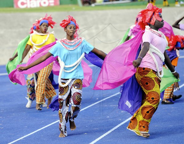 Ricardo Makyn/Staff Photographer
                                                                               Dancing up a storm at Grand Gala 2011                                                                                                                                                                                                            to mark Jamaica's 49th Year of Independence at the National Stadium on Independence Day Saturday 6.8.2011