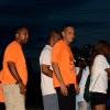 Winston Sill/Freelance Photographer
Guardian Group,  Keep It Alive 5K Night Run, held in New Kingston on Saturday night June 21, 2014. Here are Minister Julian Robinson (left); Eric Hosin (centre), President of Guardian Life Limited; and Jenny Jenny (right).