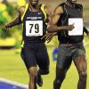Ian Allen/Photographer
Aldwyn Sappleton (right) winning the men's 800 metres in 1:49.07 ahead of University of Technology's Ricardo Cunningham (1:49.19) on Saturday's third day of the JAAA/Supreme Ventures Limited National Senior Championships at the National Stadium.