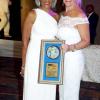 Janet Silvera Photo<\n><\n>The Jamaica Tourist Board's business development manager, western USA, Dian Holland (left) poses with Sharon Little of the Wedding and Honeymoon Travel Group.                                *** Local Caption *** @Normal:Business Development Manager The Jamaica Tourist Board western USA, Dian Holland (left)  with Sharon Little of the Wedding and Honeymoon Travel Group.