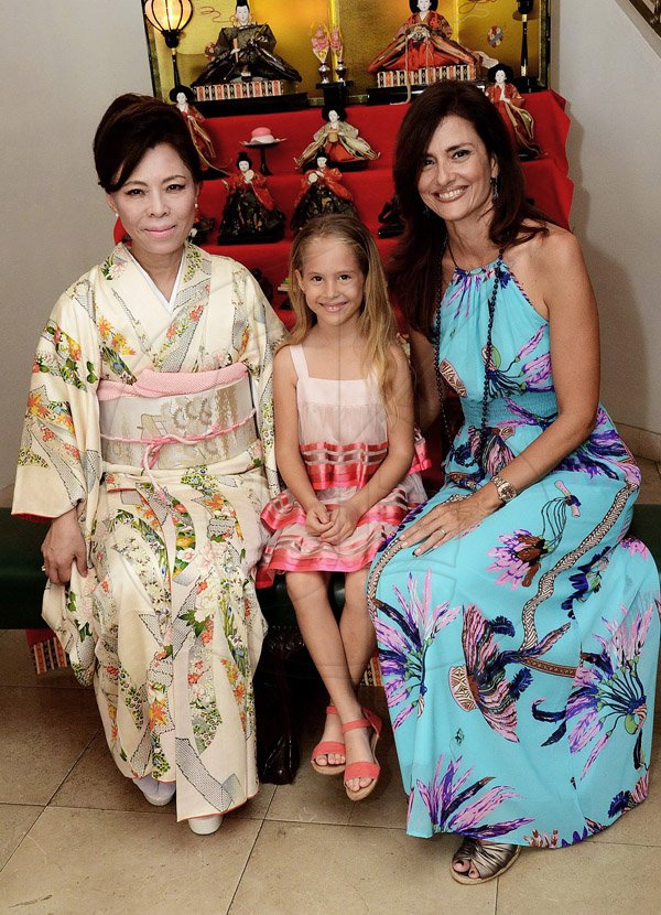 Winston Sill/Freelance Photographer
The Japanese Ambassador wife Sayoko Takase host Mina Matsuri (Girls Festival), held at Seaview Avenue on Monday March 3, 2014.