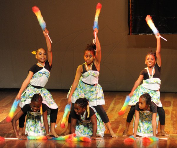 Jermaine Barnaby/Photographer
Glowell Prep school performing "Folk sinting" in the creative Folk B  class 2- 9years and under during the FESTIVAL OF THE PERFORMING ARTS – DANCE FESTIVAL
at the The Little Theatre: 4 Tom Redcam Avenue on Tuesday, June 10, 2014.