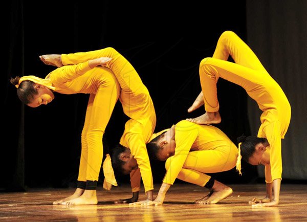 Jermaine Barnaby/Photographer
Bridgeport Primary School quartet performing "power girls" in class 2- 9 years and under in the FESTIVAL OF THE PERFORMING ARTS – DANCE FESTIVAL
at the The Little Theatre: 4 Tom Redcam Avenue on Tuesday, June 10, 2014.