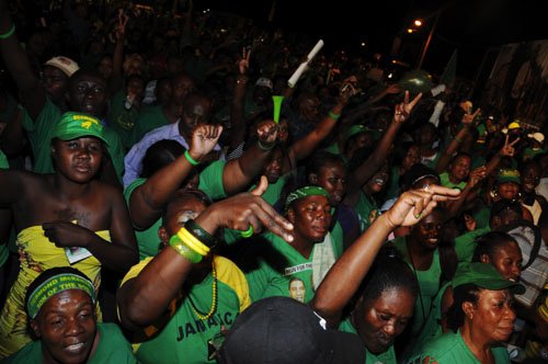 Gladstone Taylor Photographer 
JLP in Naggo Head Portmore on Friday 23.12.2011