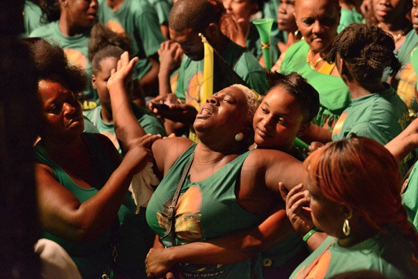 Ian Allen/Photographer
Jamaica Labour Party(JLP) Mass meeting in Old Harbour, St.Catherine.