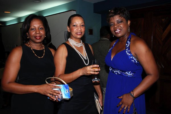 Colin Hamilton/Freelance Photographer
JMA Awards at the Jamaica Pegasus Hotel on Thursday October 6, 2011.
From left, Madge Flake, Christine Rochester, Georgia Morrison.