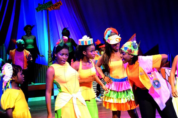 Winston Sill/Freelance Photographer
JMTC presents the premiere performance of the "Musical-Nesta's Rock", held at Phillip Sherlock Centre for the Creative Arts, UWI, Mona Campus on Friday night January 9, 2015.