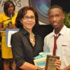 Jermaine Barnaby/Photographer
Carl Simspson won best body Image Female award at the JN Foundation Resolution Project Awards Ceremony at the Olympia Gallery- 202 Old Hope Road on Tuesday, July 15, 2014.