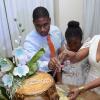 Rudolph Brown/ PhotographerBirthday girl Joan Forrest-Henry, cutting her cake with kids Brandon and Kaelia Henry at her 25/25 birthday celebration with families and friends at the Jamaica Pegasus Hotel in New Kingston on Saturday, June 30, 2018