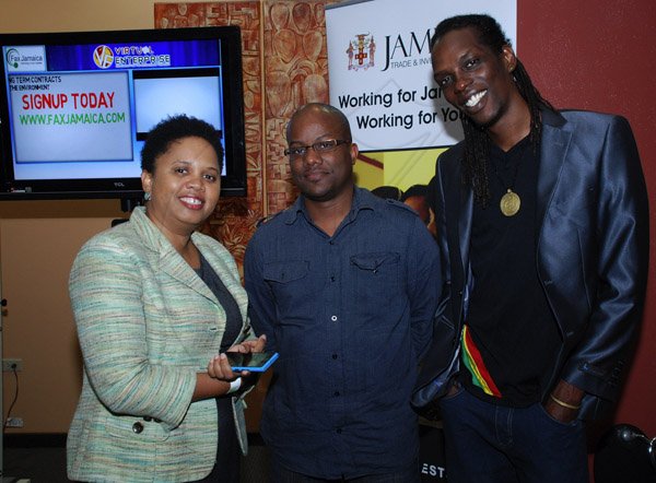 Colin Hamilton/Photographer                                                                                                                                                                                                                                                                                                                                                   (L>R) Marcelle Smart, Khary Sharpe (Founder - Bakari Digital), and Lloyd Laing (Founder - JL Mobile)                                                                                                                                                                                                ..............................................................................................................................................................................................Kingston Beta - April 25