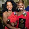 Rudolph Brown/Photographer
BUSINESS
Immediate Past President Sharon Williams, (left) pass on the gavel to incoming President Lola Chin Sang at the Kiwanis Club of New Kingston Installation Banquet for the 2012 -2013, officers and Board of Directors at the Terra Nova Hotel in Kingston on Wednesday, October 10, 2012