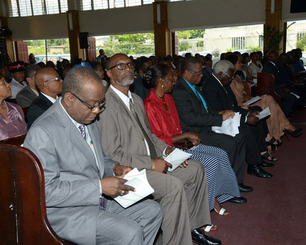 Ian Allen/Staff Photographer
 National Workers' Week and Labour Day Thanksgiving Church Service under the theme:"Take a Stand...Beautify Our Land". The Service was held at the Covenanat Moravian Church in Kingston on Sunday.
